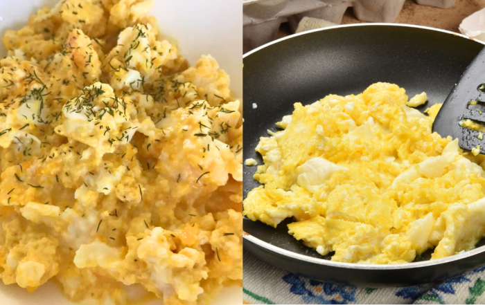 resepi scramble egg
