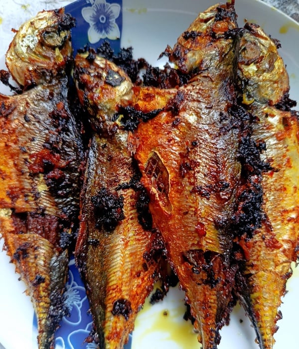 ikan cencaru goreng