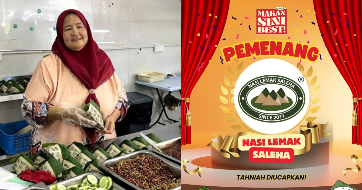 Jom Raikan Nasi Lemak Saleha, Nasi Lemak Paling Best di Lembah Klang!