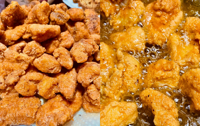 resepi ayam popcorn