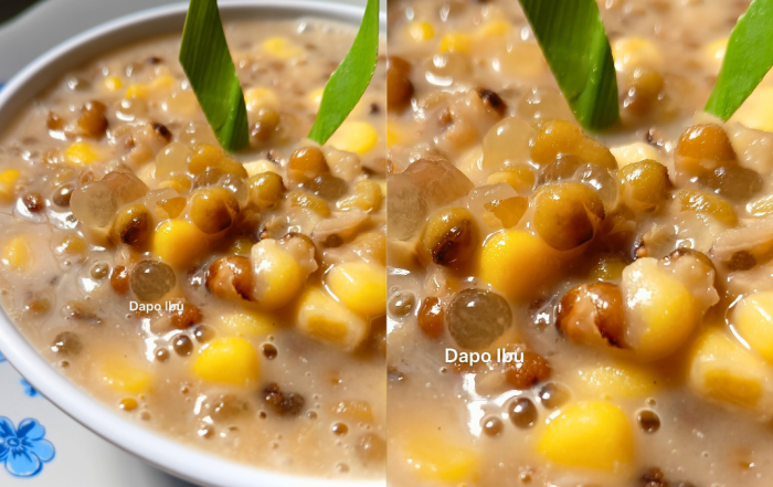 resepi bubur kacang hijau