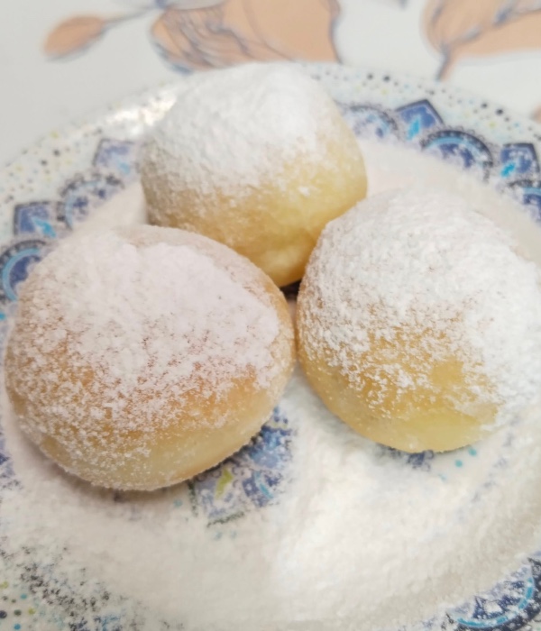 resepi donut ball mudah
