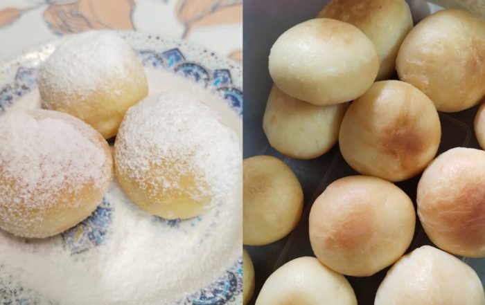 resepi donut ball mudah
