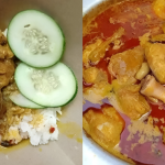 Resipi Nasi Berlauk Ayam Gulai Dengan Sambal Belacan, Sarapan Wajib ‘Oghe Kelate’!