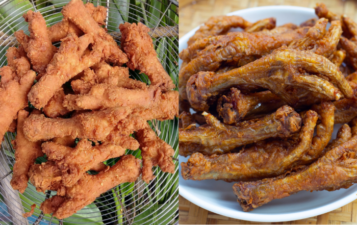 kaki ayam goreng