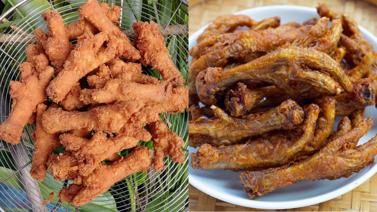 kaki ayam goreng