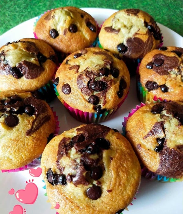 resepi muffin pisang