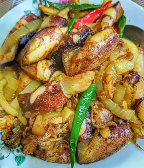 resepi sotong goreng kunyit