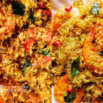 Resipi Udang Butter Dengan Telur Garing Halus, Macam Makan Dekat Restoran!