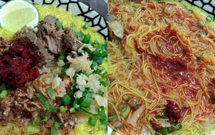 resipi bihun sup utara