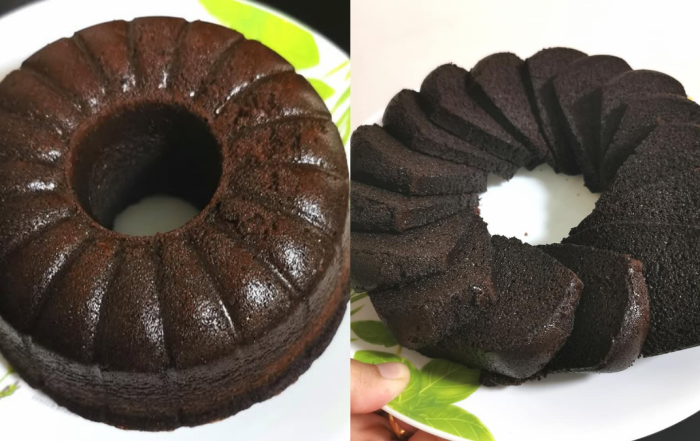 kek apam coklat