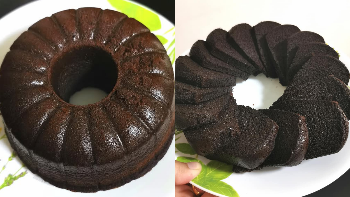 kek apam coklat