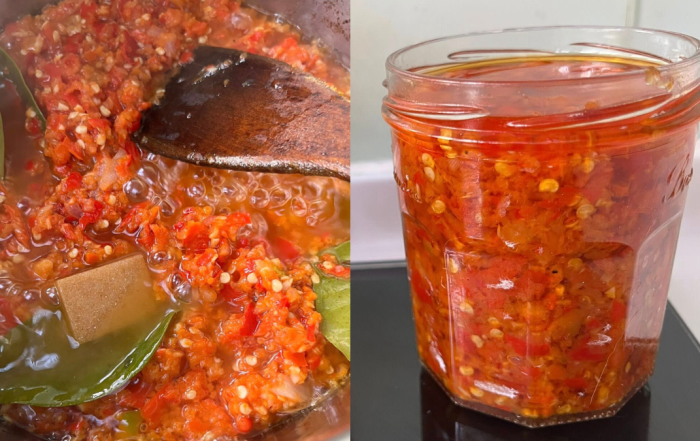 sambal ayam penyet resepi