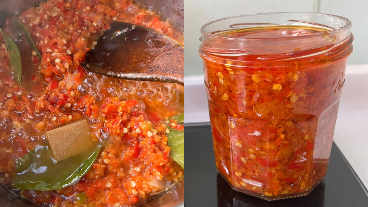 sambal ayam penyet resepi