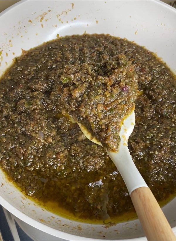 sambal hijau resepi