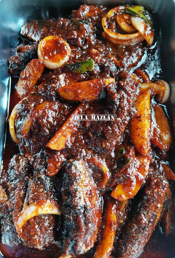 sambal sardin garing