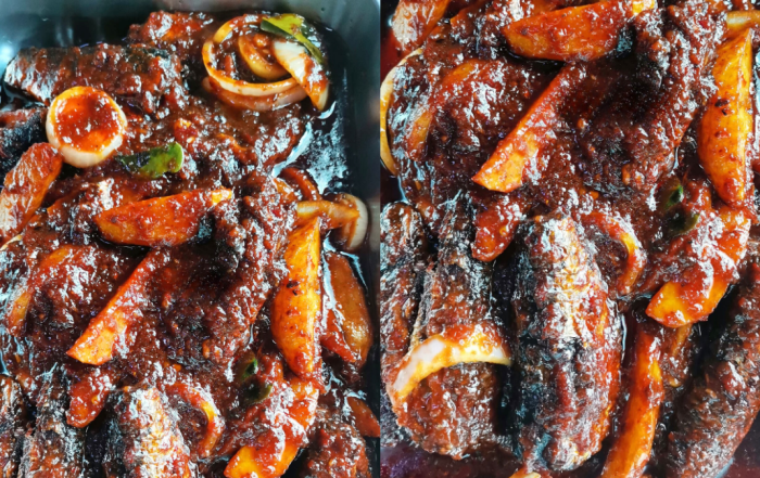 sambal sardin garing