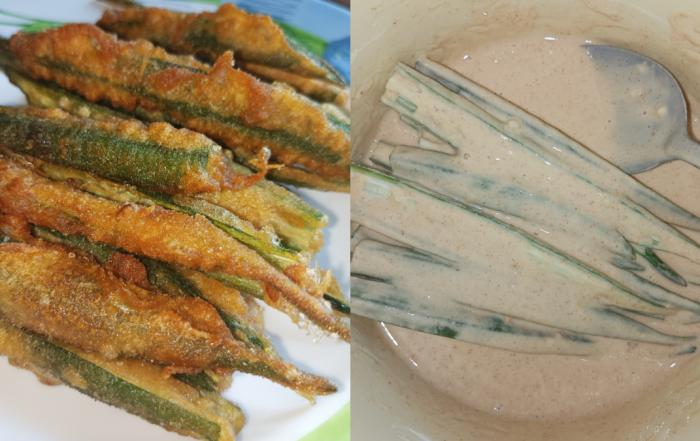 sayur bendi goreng