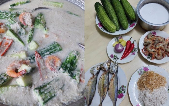 timun masak lemak putih