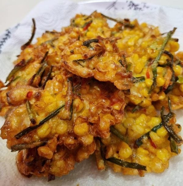 cucur jagung rangup