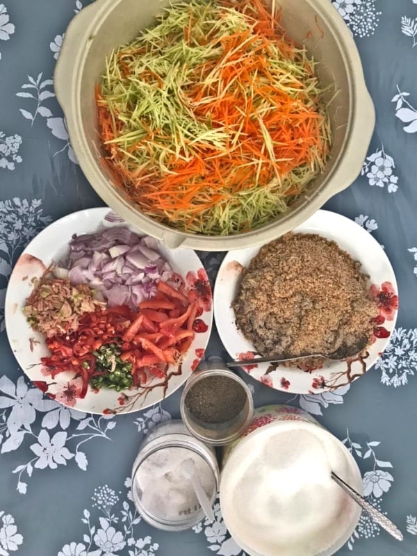cara buat kerabu mangga
