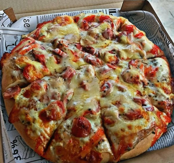 cara buat pizza