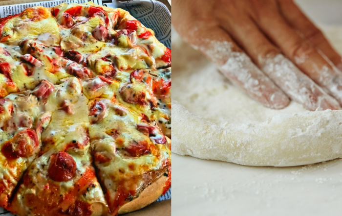 cara buat pizza