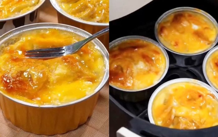 cara buat puding pisang
