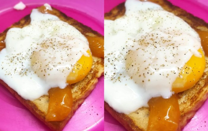 telur goyang