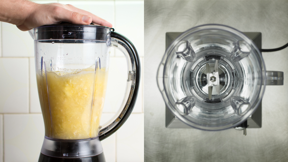 cara cuci blender
