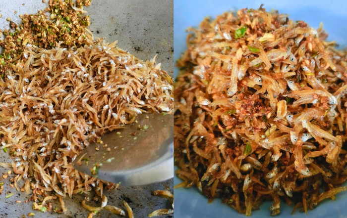ikan bilis goreng berlada