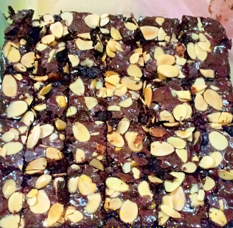cara buat brownies kedut