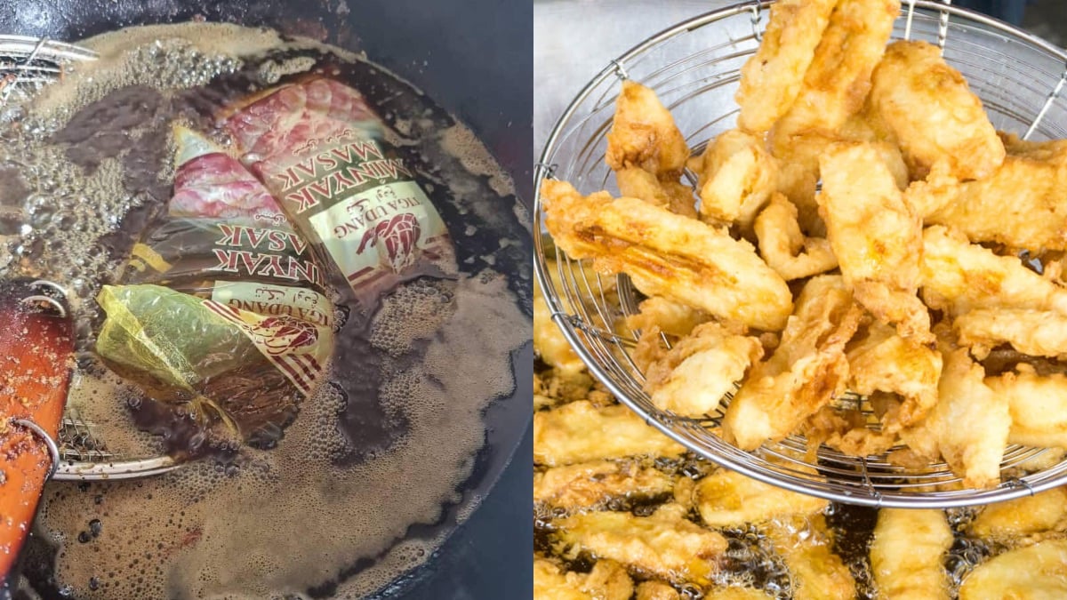 goreng guna plastik
