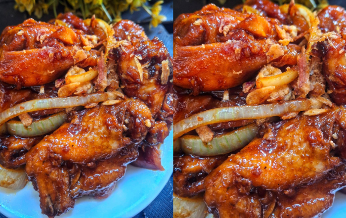 ayam karamel bawang