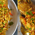 Resipi Ikan Kerapu Goreng Halia & Bawang Putih Rangup, Bertambah Wangi Bila Disiram Sos Kicap!