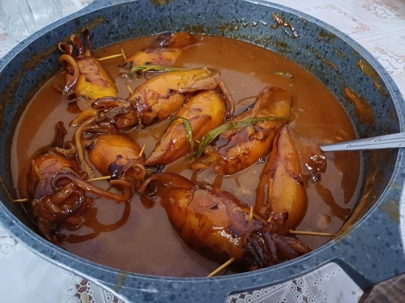 resepi ketupat sotong