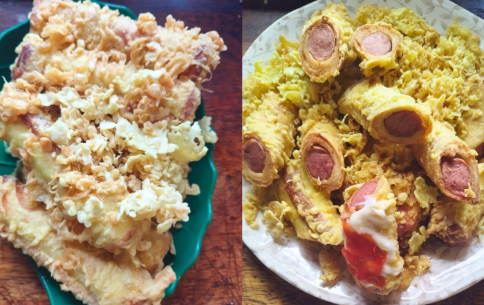 resepi roti sosej
