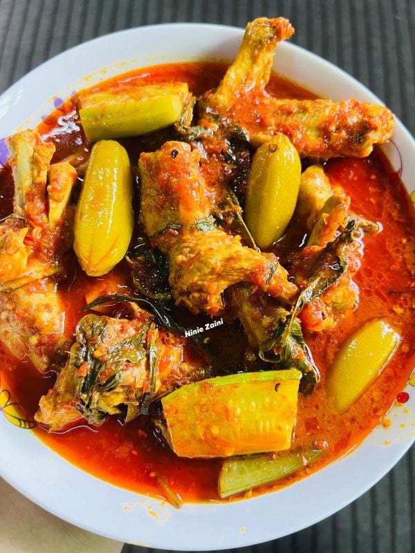 resipi asam pedas ayam