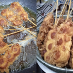 Resipi Sate Roti Sosej Untuk Kudapan, Goreng Panas-Panas Memang Laju Licin!