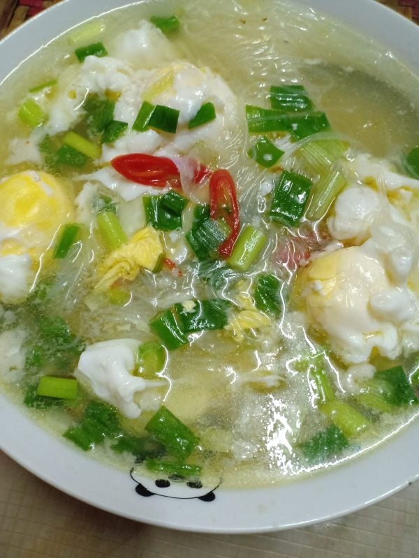 sup telur simple