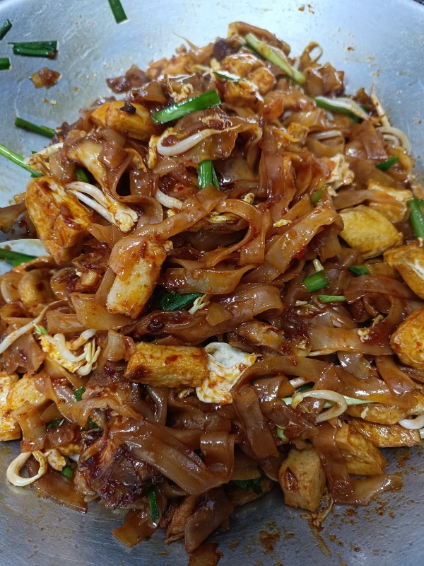 tips goreng kuetiau