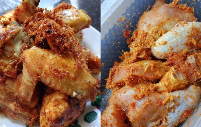 ayam goreng berempah rangup