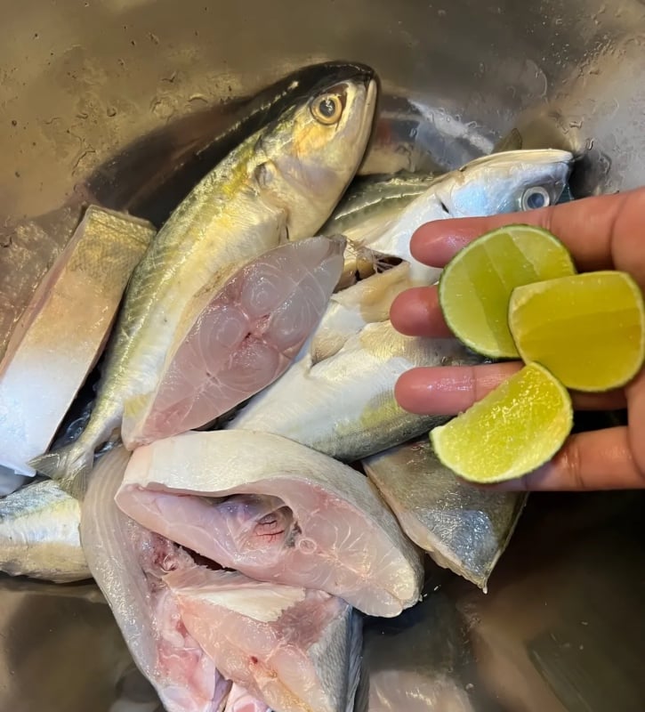 cara buang hanyir ikan
