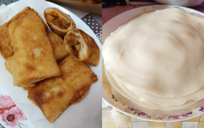 cara buat kuih ropa