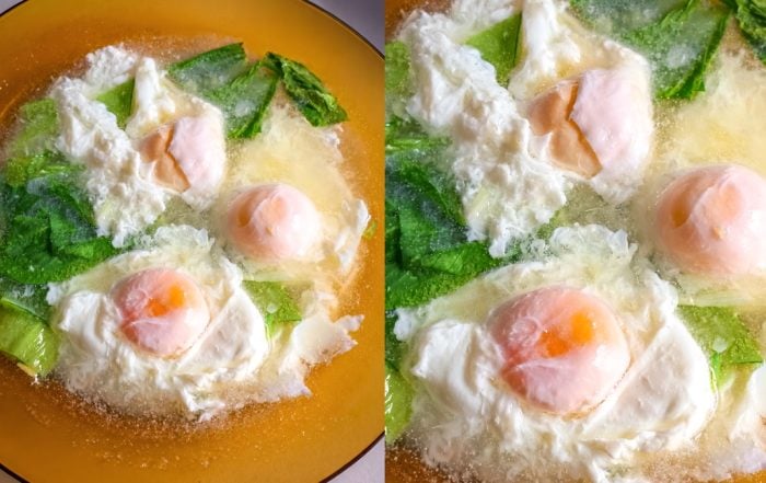 cara buat sup telur