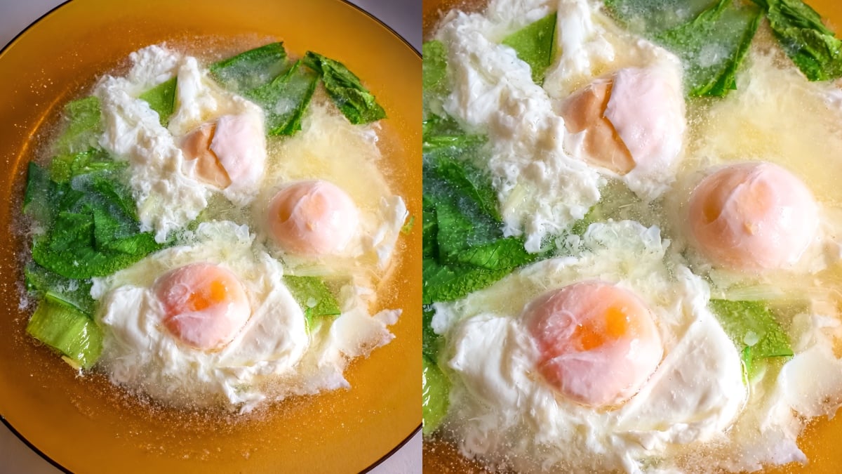 cara buat sup telur