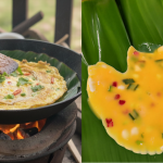 Ini Cara Masak Telur Dadar Guna Daun Pisang, Tak Perlu Risau Bila Minyak Habis!