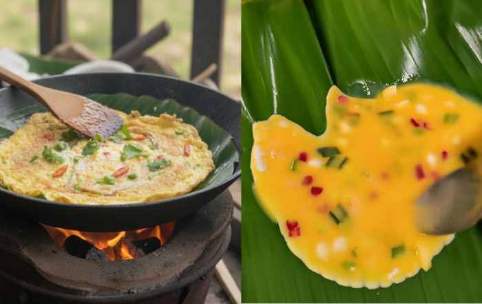 telur dadar tanpa minyak