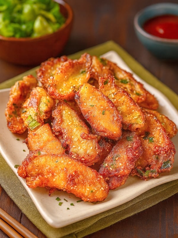 cara goreng pisang rangup
