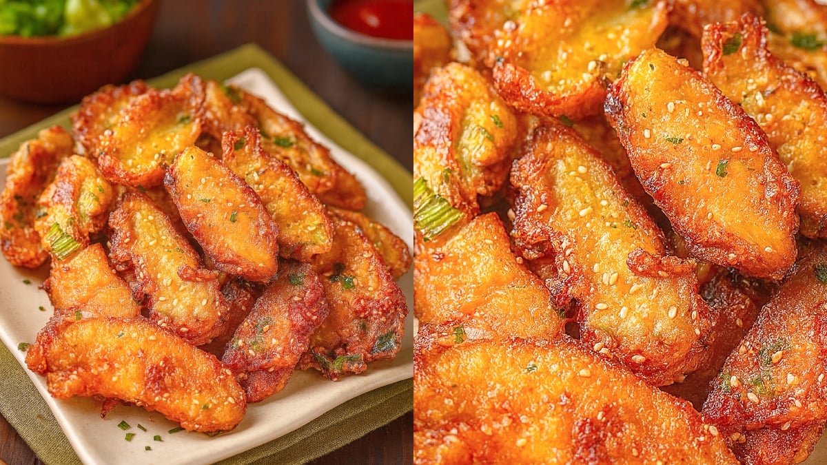 cara goreng pisang rangup